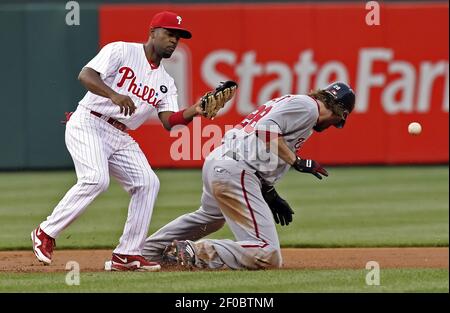 Jimmy Rollins and Jayson Werth by Harry How