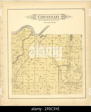 Tazewell County Plat Map Plat Book Of Tazewell County, Illinois Stock Photo - Alamy