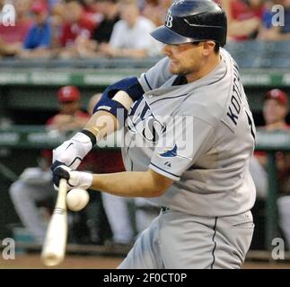 Tampa Bay Rays 2nd baseman Ben Zobrist bats against the Toronto Blue Jays  at the Rogers Centre in Toronto, ON. The Blue Jays lose to the Rays 10-9.  (Credit Image: © Anson