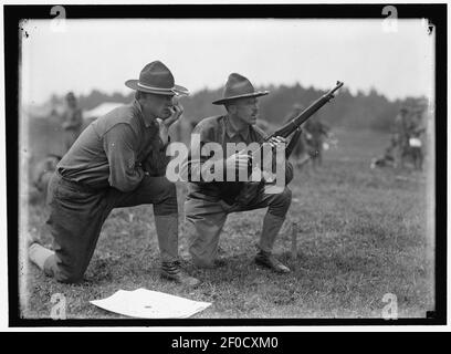 PLATTSBURG RESERVE OFFICERS TRAINING CAMP Stock Photo