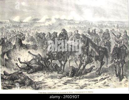 Pleven-Osman-pasha-1877. Stock Photo