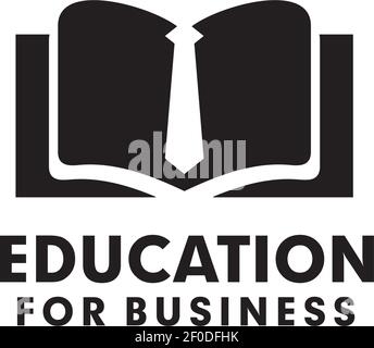 Education logo design inspiration with using book icon template Stock Vector