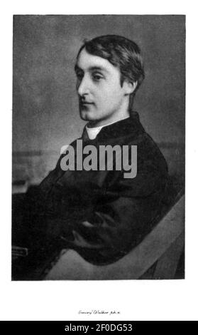 Poems of Gerard Manley Hopkins, 1918 DJVU pg 56. Stock Photo