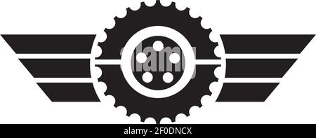 Movie maker logo design inspiraiton vector template Stock Vector