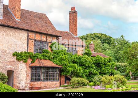 Nash's House and New Place in Stratford upon Avon, Warwickshire, England. Stock Photo