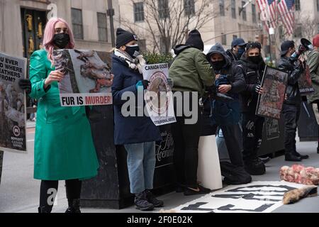 Canada goose clearance new york protest