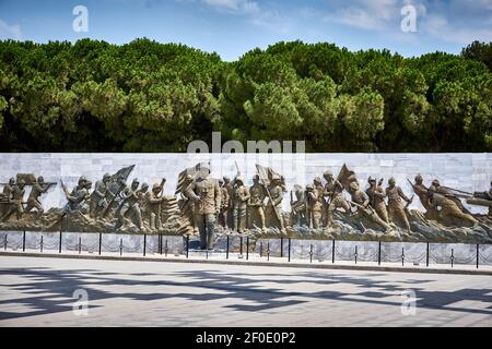 Entrance to Gallipoli Martyrs Memoria Stock Photo