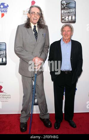 Peter Mayhew Harrison Ford The Empire Strikes Back 30th Anniversary 