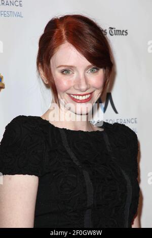 Bryce Dallas Howard at the Museum of Tolerance International Film