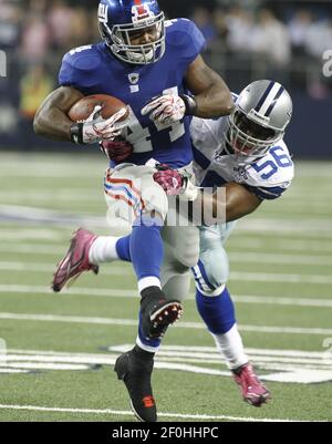 17 October 2010: New York Giants running back Ahmad Bradshaw (44