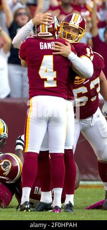 September 26, 2010: Graham Gano (4) during the NFL game between The  Washington Redskins and the St. Louis Rams at the Edward Jones Dome in St.  Louis, Missouri. St. Louis won 30-16 (