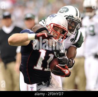 19 September 2010: New England Patriots tight end Aaron Hernandez (85)  during the Jets 28-14