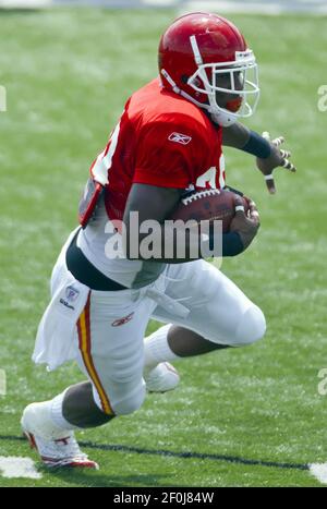 Kansas City Chiefs cornerback Eric Berry returns an interception of a