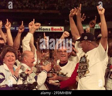 Marlins celebrate 1997 World Series title