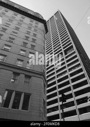 One Beacon Street and the Suffolk University buildings in downtown ...