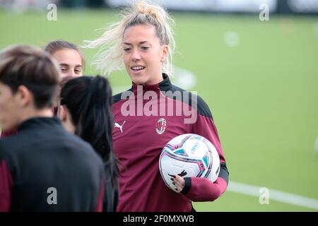Francesca VITALE (Milan Women) during the Women's Italian championship, Serie A Timvision football match between Juventus FC and AC Milan on March 7, 2021 at Juventus Training Center in Vinovo, Italy - Photo Nderim Kaceli / DPPI Stock Photo