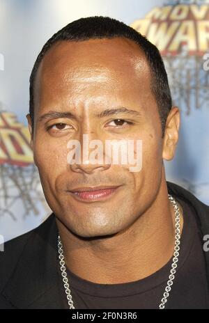 Dwayne Johnson at the 2005 MTV Movie Awards - Arrivals held at the