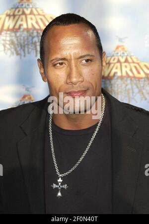 Dwayne Johnson at the 2005 MTV Movie Awards - Arrivals held at the