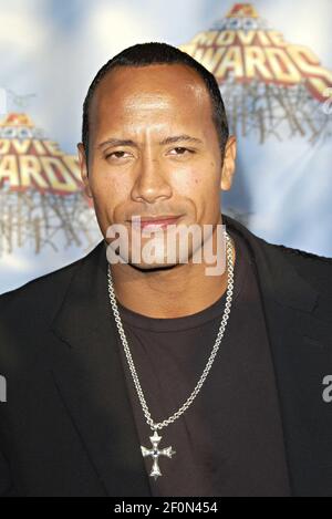 Dwayne Johnson at the 2005 MTV Movie Awards - Arrivals held at the