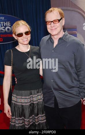 Bridget Fonda and Danny Elfman Los Angeles premiere of 'Meet the  Robinsons', held at the El Capitan Theater Los Angeles Stock Photo - Alamy