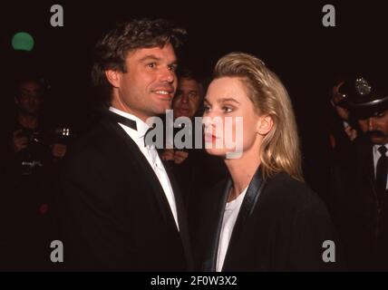 Harry Hamlin and Nicollette Sheridan at the16th Annual People's Choice Awards March 11, 1990 Credit: Ralph Dominguez/MediaPunch Stock Photo