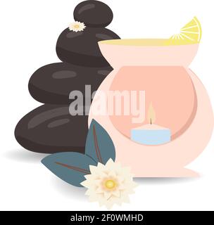 posters with cosmetics. Personal care. Women's accessories. Make-up and cosmetics. COSMETICAL TOOLS. Spa salon, beauty salon advertisement. Stock Vector