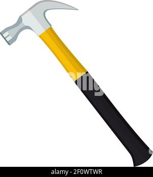 handle hammer tool cartoon vector illustration Stock Vector Image & Art ...