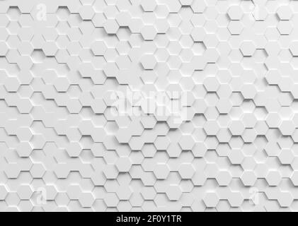 Background clear pattern abstract hexagon white, wallpaper futuristic ...