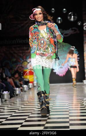 Ed Hardy Presents Street Fame by Christian Audigier show at Mercedes Benz  Fashion Week in Los Angeles, CA. 10/13/2008 Stock Photo - Alamy