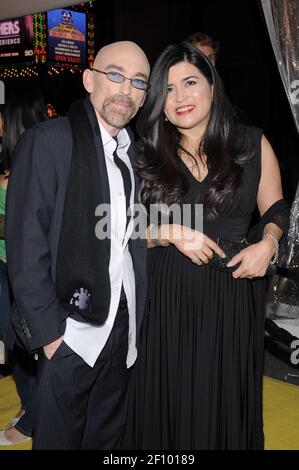 Jackie Earle Haley and Amelia Cruz. 2 March 2009 Los Angeles