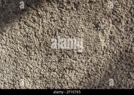 warm limestone texture. gray concrete wall with rough texture Stock Photo