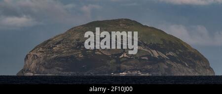 Ailsa Craig island located in the outer Firth of Clyde, Scotland. Stock Photo