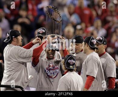 Jimmy Rollins 2008 Philadelphia Phillies World Series Home/Road