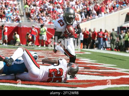 Tampa Bay Buccaneers' Jermaine Phillips (23) waits on the