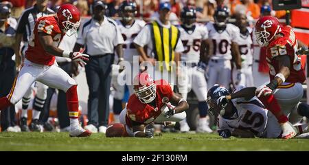 Kansas City Chiefs cornerback Brandon Flowers (24) during an NFL football  game between the Houston Texans and Kansas City Chiefs in Kansas City, Mo.,  Saturday, Aug. 15, 2009. (AP Photo/Ed Zurga Stock