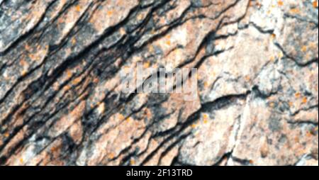 Close up of the coastline stone  abstract Stock Photo