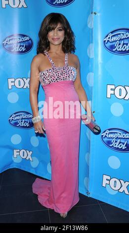 Paula Abdul at the American Idol Grand Finale performance 2008 which