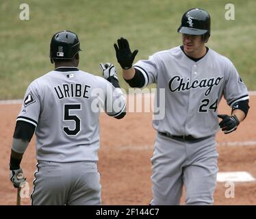 Juan Uribe always enjoys returning to Chicago