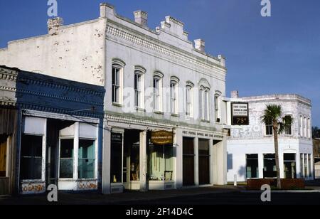 1970s United States -  Storefront Fernandina Beach Florida ca. 1979 Stock Photo