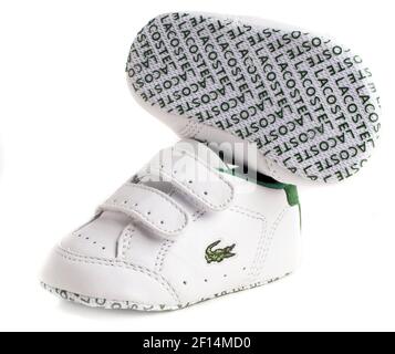 Dress your future Wimbledon winner in these Lacoste shoes, mirror the adult version. Green for and pink for girls, $40, www.nordstrom.com. by Ross Hailey/Fort Worth Star-Telegram/MCT/Sipa USA Stock