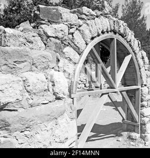 Olympos   bush gate  in  myra  the      old column  stone  construction asia greece and  roman temple Stock Photo