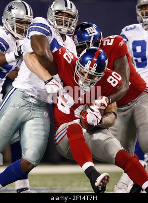 11 November 2007 - Bradie James (56) of the Dallas Cowboys during the  Cowboys 31-20 win over the New York Giants at Giants Stadium in East  Rutherford, New Jersey. (Icon Sportswire via