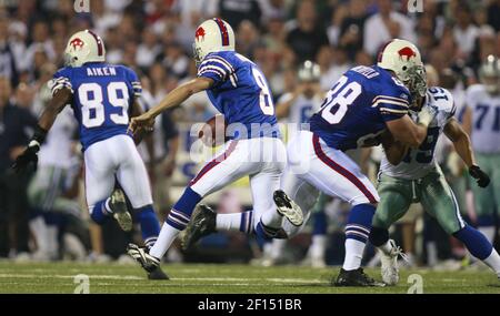 Buffalo Bills' Brian Moorman during NFL football training camp at St. John  Fisher College in Pittsford, N.Y., Wednesday, July 29, 2009. (AP Photo/  David Duprey Stock Photo - Alamy