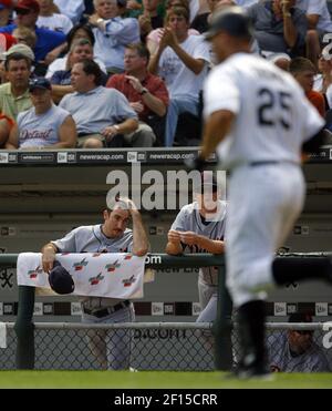 Los Angeles Angels' Gio Urshela throws to first in a baseball game against  the Chicago White Sox Monday, May 29, 2023, in Chicago. (AP Photo/Charles  Rex Arbogast Stock Photo - Alamy