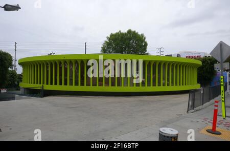 West Hollywood, California, USA 7th March 2021 A general view of atmosphere of Mutato Muzika recording studio at 8760 Sunset Blvd on March 7, 2021 in West Hollywood, California, USA. Photo by Barry King/Alamy Stock Photo Stock Photo