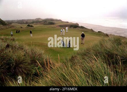Bandon Dunes Golf Resort in Southern Oregon Stock Photo - Alamy