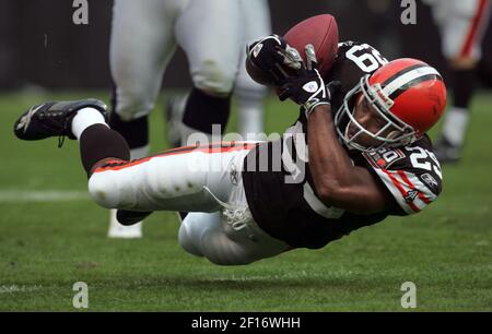 Cleveland Browns Jason Wright (29) runs down field against Miami