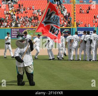 Officially Licensed MLB Mascot Rug - Miami Marlins