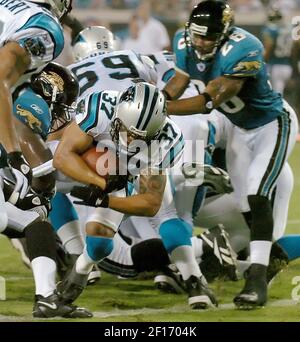 Arizona Cardinals linebacker Victor Dimukeje runs upfield against the  Carolina Panthers during an NFL football game in Charlotte, N.C., Sunday,  Oct. 2, 2022. (AP Photo/Nell Redmond Stock Photo - Alamy