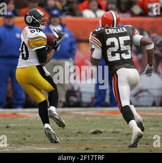 09 December 2007: Steelers Wide Receiver Cedrick Wilson (80